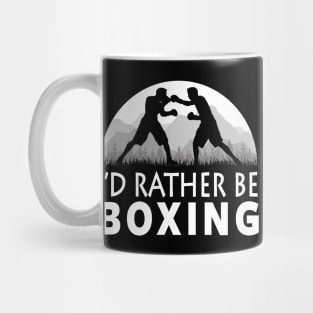 BOXING SHIRT - T SHIRT FOR BOXERS - SPARRING TSHIRT Mug